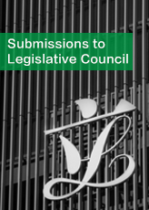 Submissions to Legislative Council